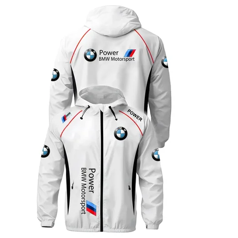 NewStreet Jacket BMW 오토바이 자켓 레이싱 자켓 남성용 스포츠 지퍼 후드 탑 패션 다목적 남성용 선 스크린 자켓 BMW