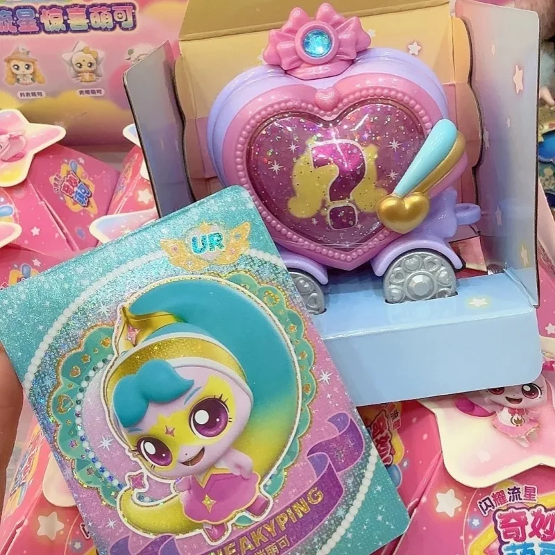 

Фигурки аниме Teenieping-сверкающий метеоритный сюрприз слепая коробка милые коллекционные игрушки модные рождественские игрушки подарок для любителей аниме