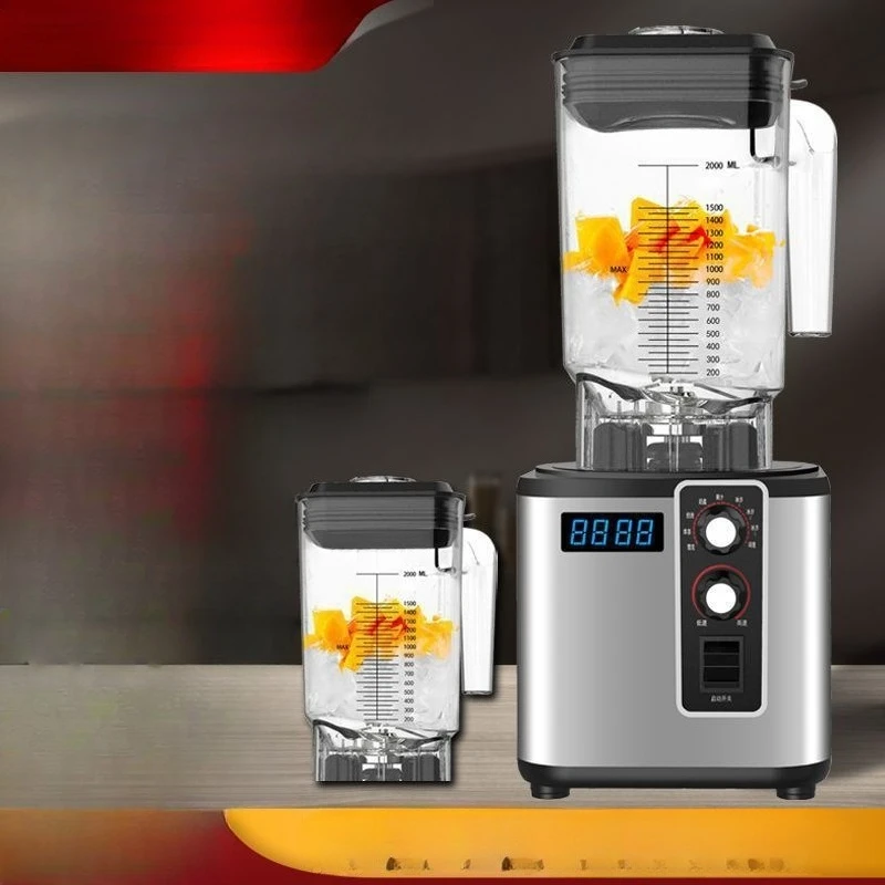 Kommerzielle Smoothie-Maschine, leistungsstarke Milchteeladen-Tee-Extraktionsmilch-Abdeckungsmaschine, vollautomatische Multifunktion