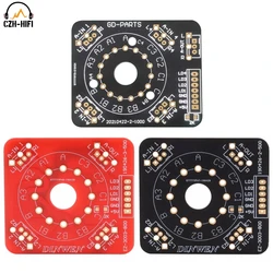 1PC B board for EIZZ 3 Way 3 Positions Rotary Switch Signal Source Selector Double-sided gold precipitation tech for Hifi DIY