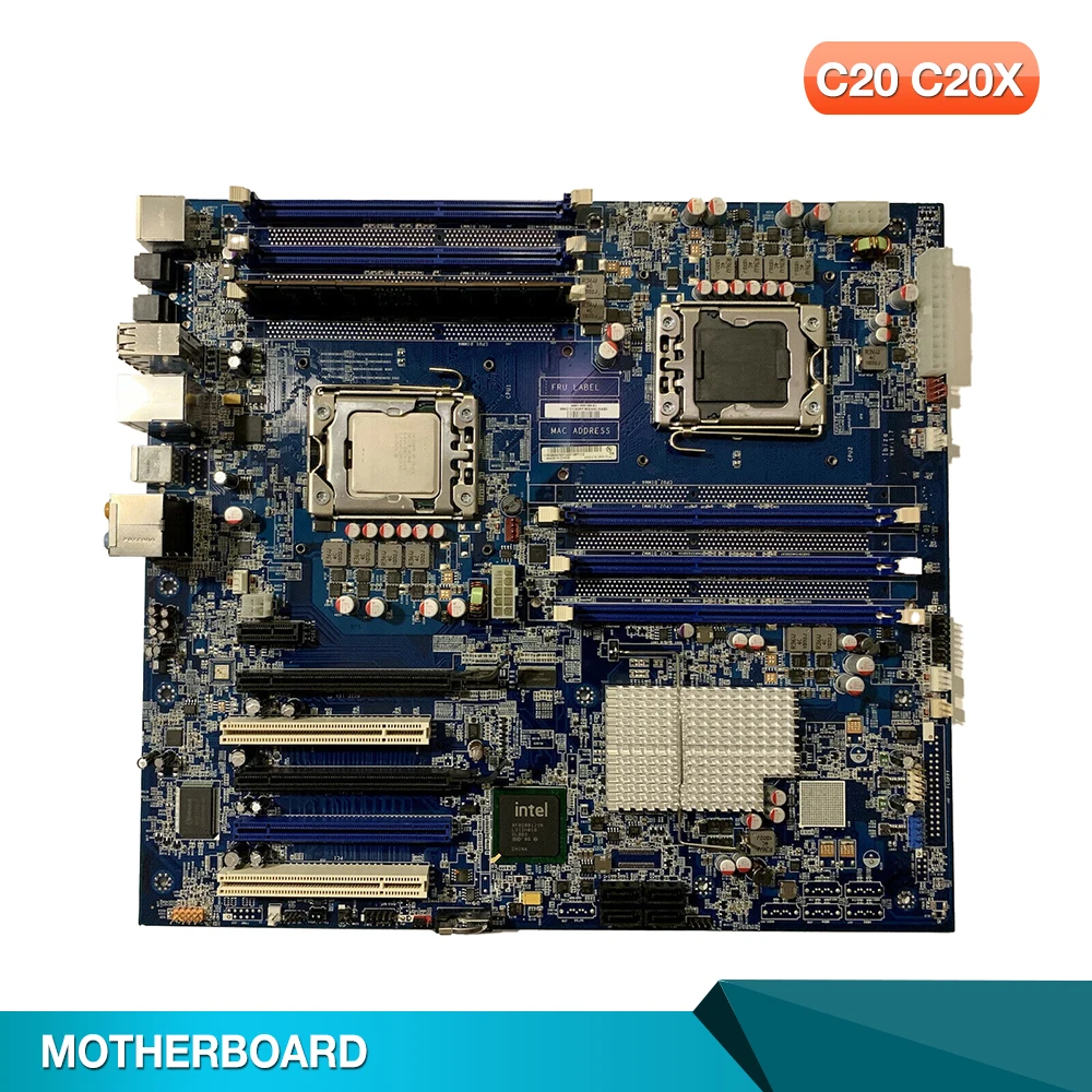 For Lenovo For C20 C20X Workstation Motherboard  Dual X58 LGA1366 Fru 71Y9020