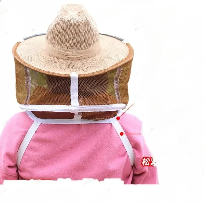 

Anti-bee hat, breathable beekeeping fishing hat, thickened with veil