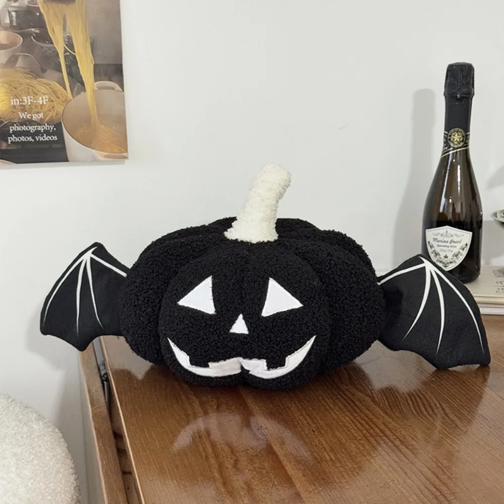 Pumpkin Sleeping Pillow Plush Decor Soft Throw Cushion for Halloween Thanksgiving Living Room Bed