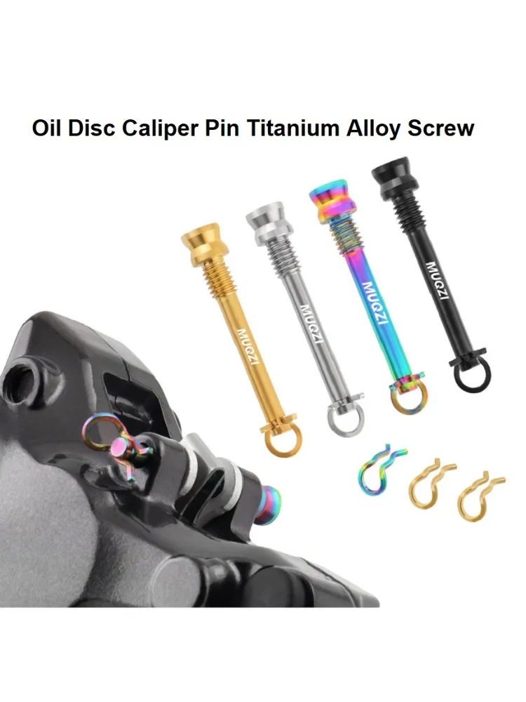 AliExpress NONE Titanium Alloy M4 Caliper Pin Screws for Shimano XT XTR Bike Hydraulic Disc Brake Pads Lightweight Bicycle Parts