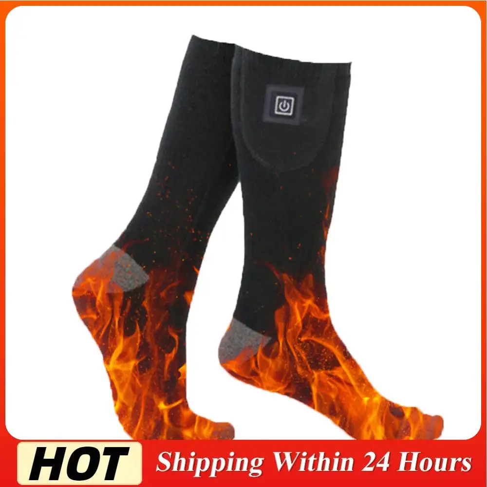 

Winter Warm Thermal Socks (No Battery)3 Level Foot Warmers Cold-Proof Warm Winter Socks Fast Heating for Cycling Camping Skating