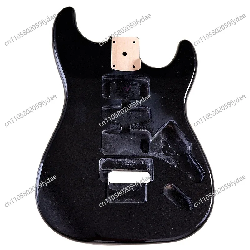 

Металлический черный корпус для электрогитары, модифицированный корпус для гитары с двойным тремоло, аксессуары для музыкальных инструментов DIY