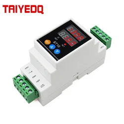 250VAC10A LED Adjustable Digital Thermometer Digital PID Temperature Control Alarm Output Thermocouple