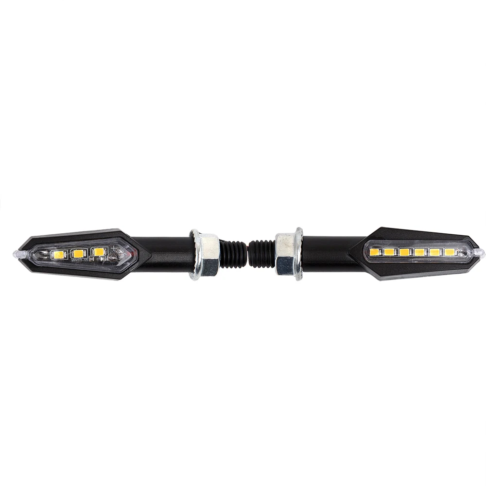 Universal led motocicleta pisca luzes pisca pisca pisca âmbar sinais de luz diurna moto lâmpada indicadora acessórios