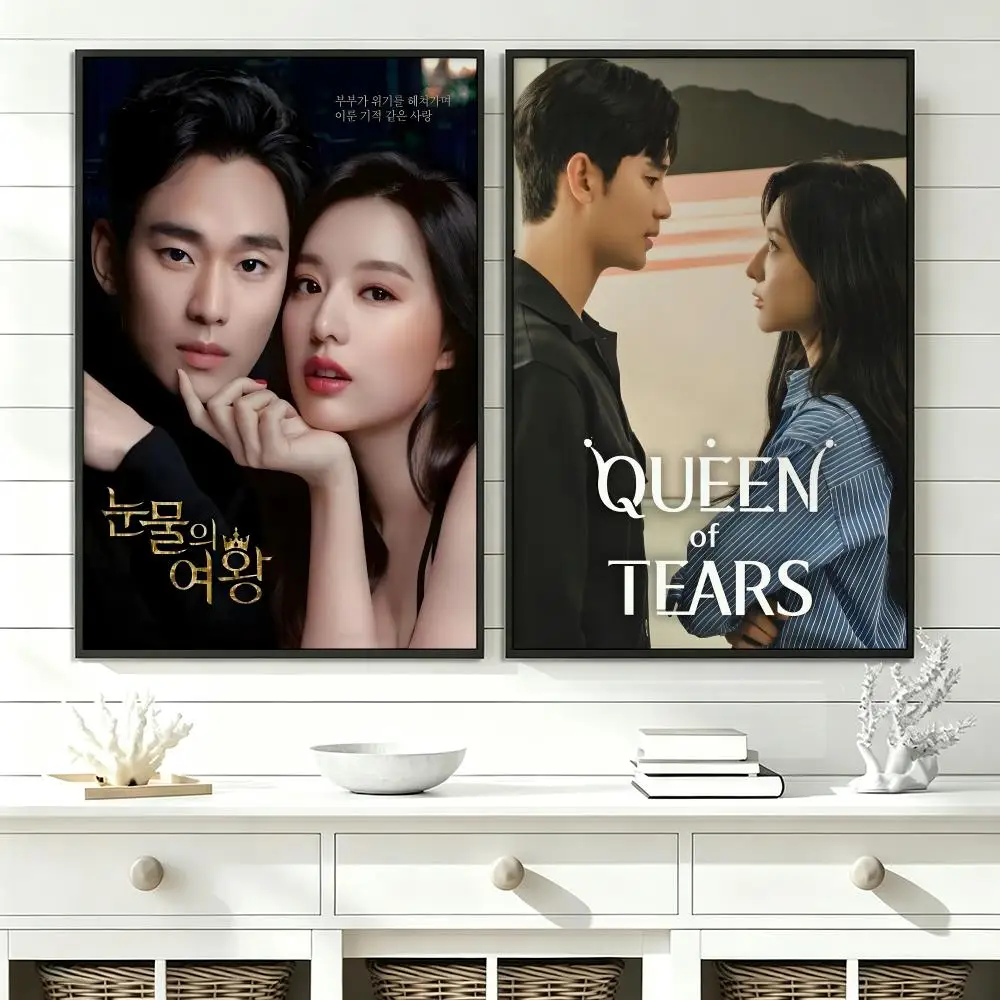 series Queen of Tears Poster Poster HD Trendy SelfAdhesive Wall Art Print For Living Room Bedroom Dorm Office Home Gift