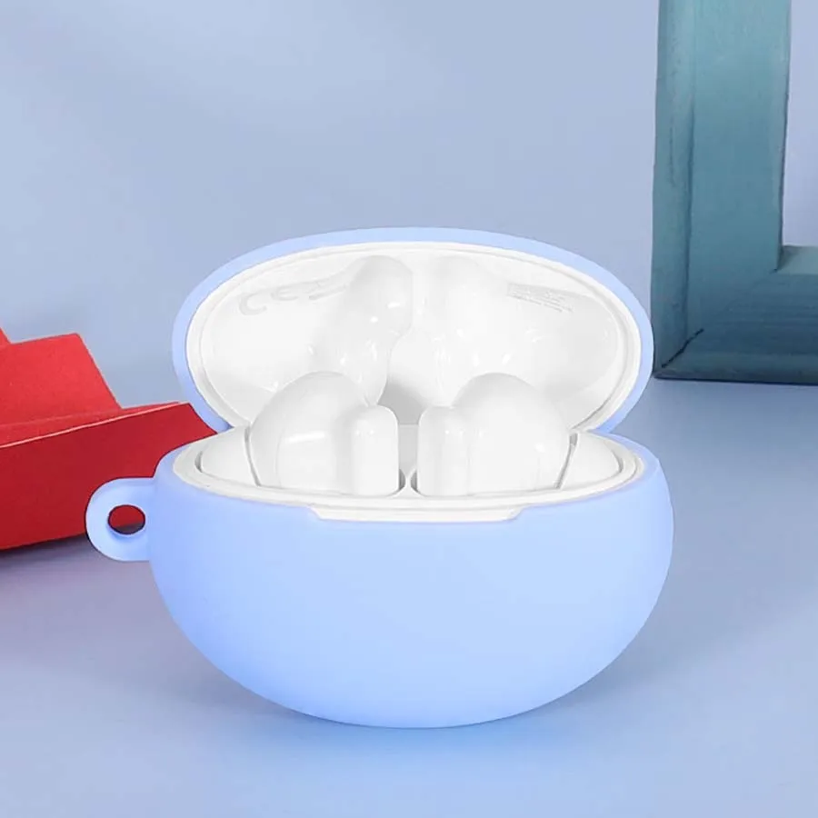 Custodia in silicone per Huawei FreeBuds 6i Auricolari wireless Accessori protettivi Custodia protettiva Custodia a con gancio