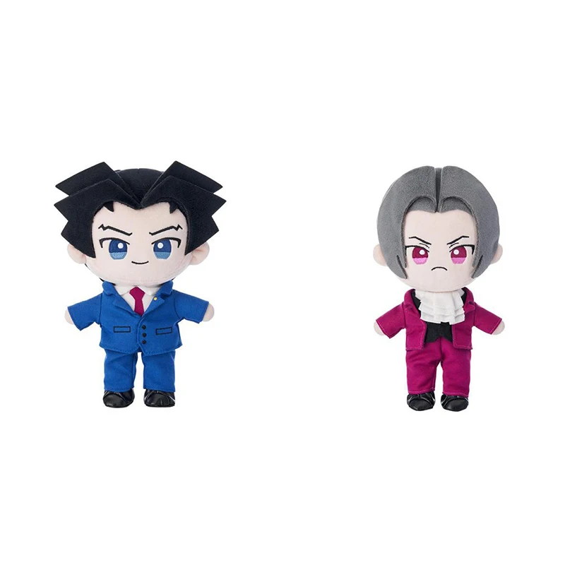 New Ace Attorney Phoenix Wright Maya Fey Miles Edgeworth Super Cute Cartoon Anime Figure Plush Doll Children Birthday Gift