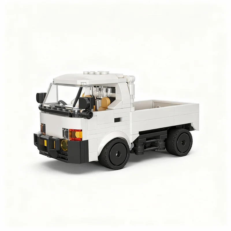 

312pcs MOC JDM Kei Truck City Champions Model Building Blocks Construction Toy Christmas Gifts DIY Creative Idea Education Brick