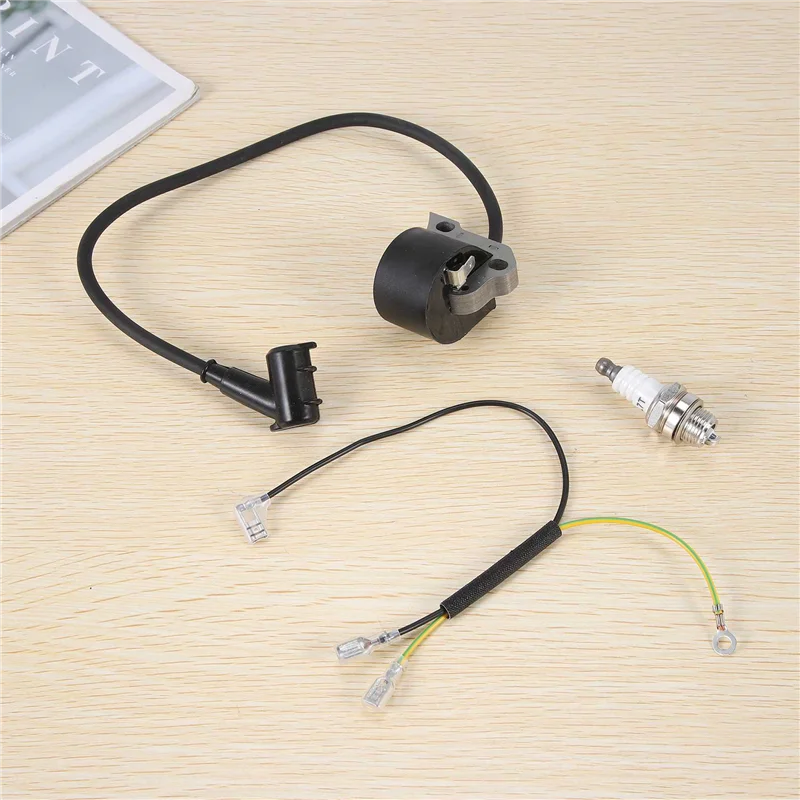 

High Voltage Package Ignition Module Ignition Coil For STIHL 009 010 011 012 020 021 023 025 MS200 MS210 MS250-A99D