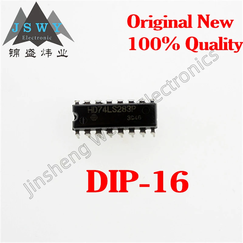 

(5/20 pcs) HD74LS283P HD74LS283 DIP-16 package 1-bit binary full adder logic chip Original stock Fast delivery