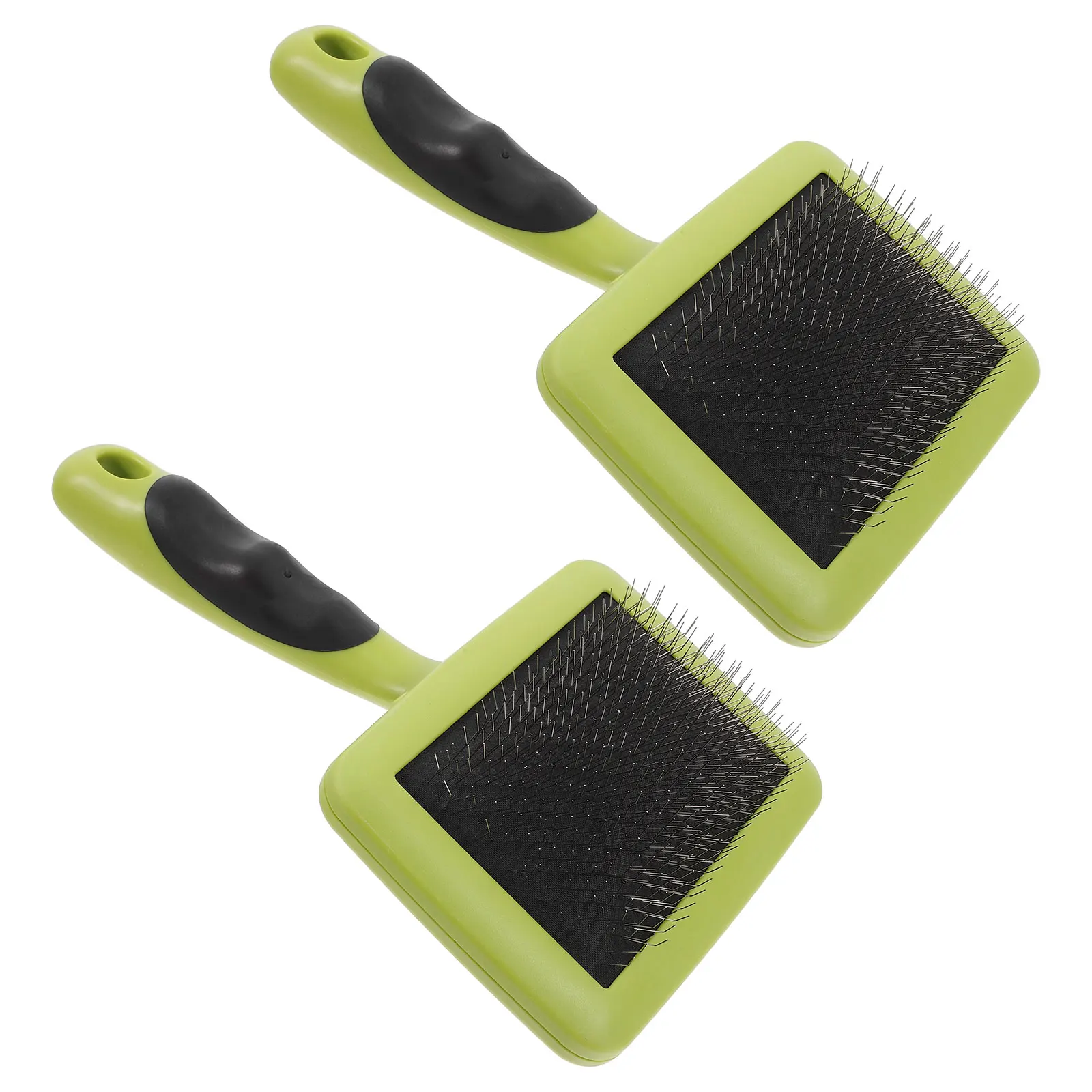 

2 Pcs Tool Felting Kit Needle Carders Tools Hand Ceramics Needles Brush Plastic Accessories Supplies Supply