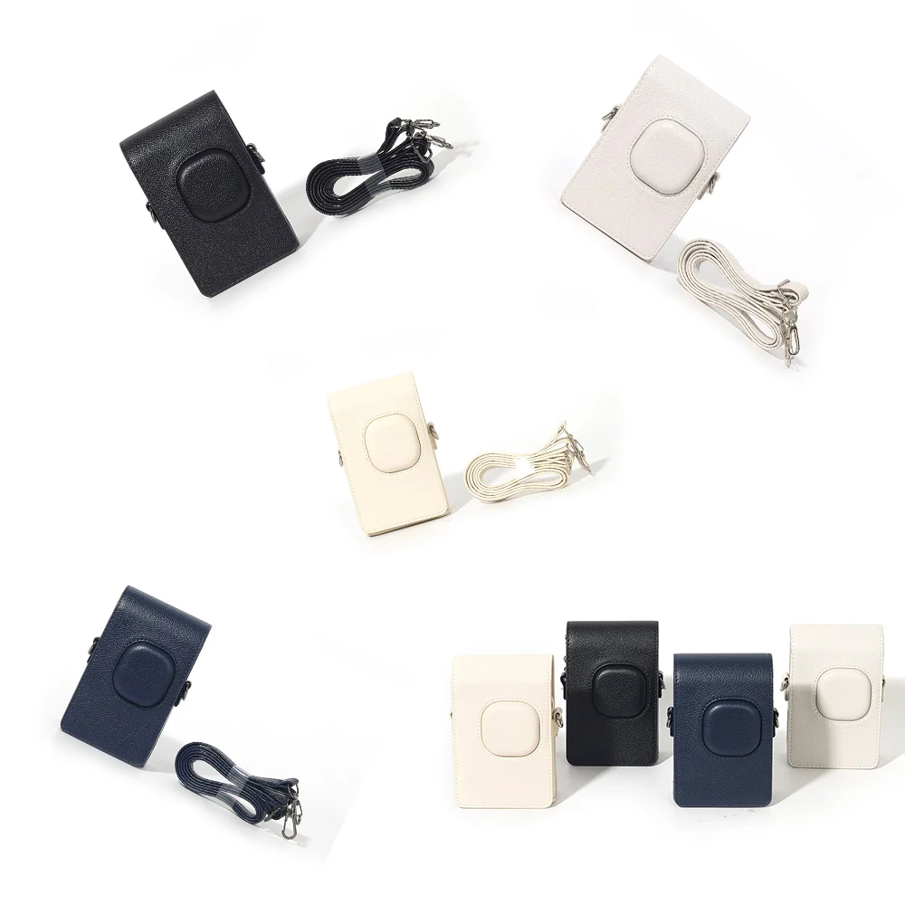 

Camera Case Bag For Instax Mini Liplay+ ,Retro Soft Mini Camera Case Bag PU Leather Cover with Comfortable Shoulder Strap