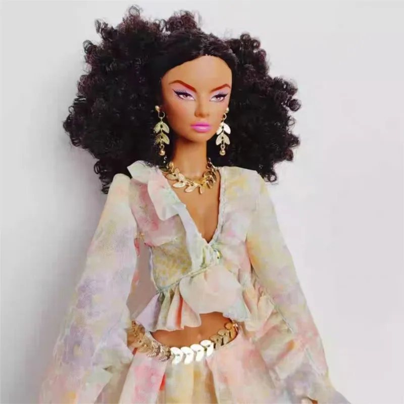 Puppe Halsketten Taille Kette Ohrringe 11,5 Zoll Puppe Luxus Mode Dress Up Zubehör Für FR BJD Puppe Schmuck 30CM 1/6 puppe Spielzeug