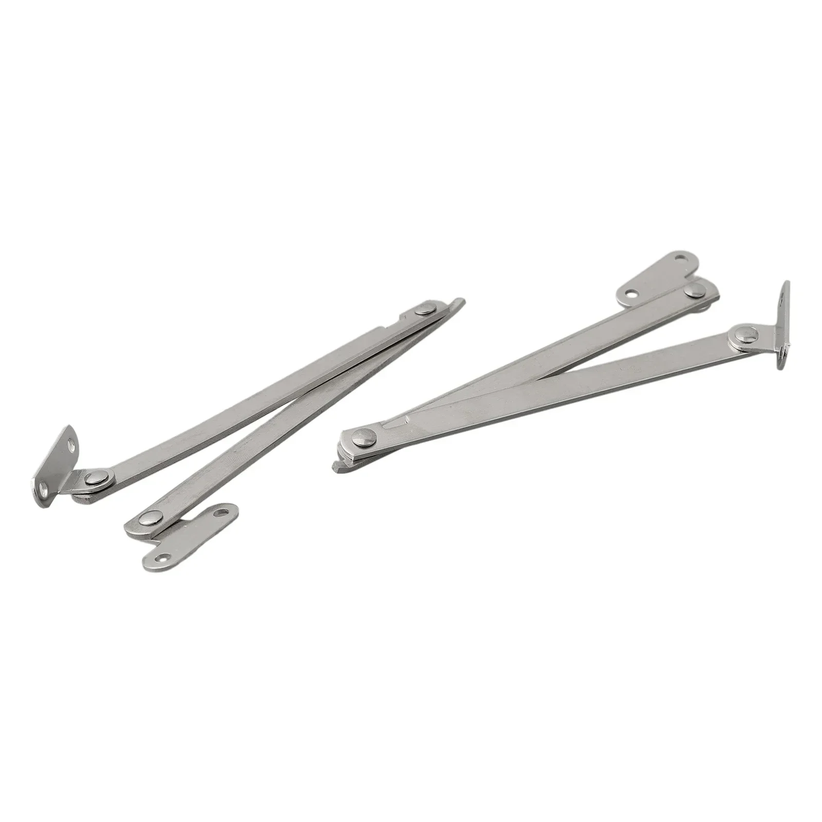 

Stays Hinge 2pcs Hinges Folding Support Lid Support Hinge Folding Left + Right Lid Support Stainless Steel Hot New