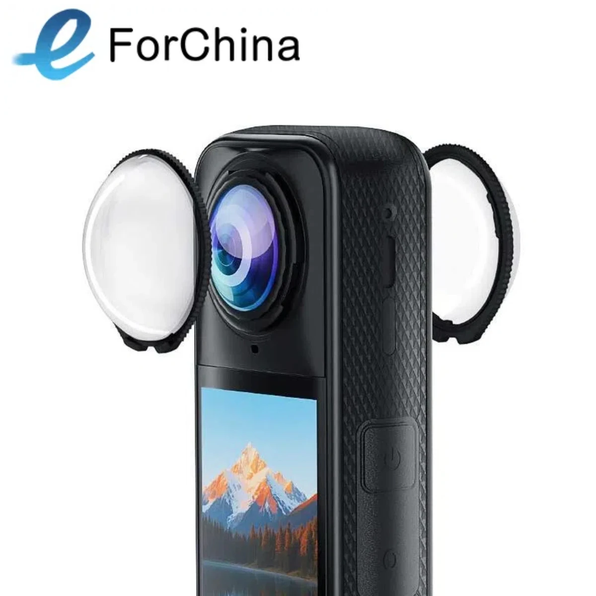 

For Insta360 X5 PULUZ Standard Rotation PC Lens Guard Protective Cover