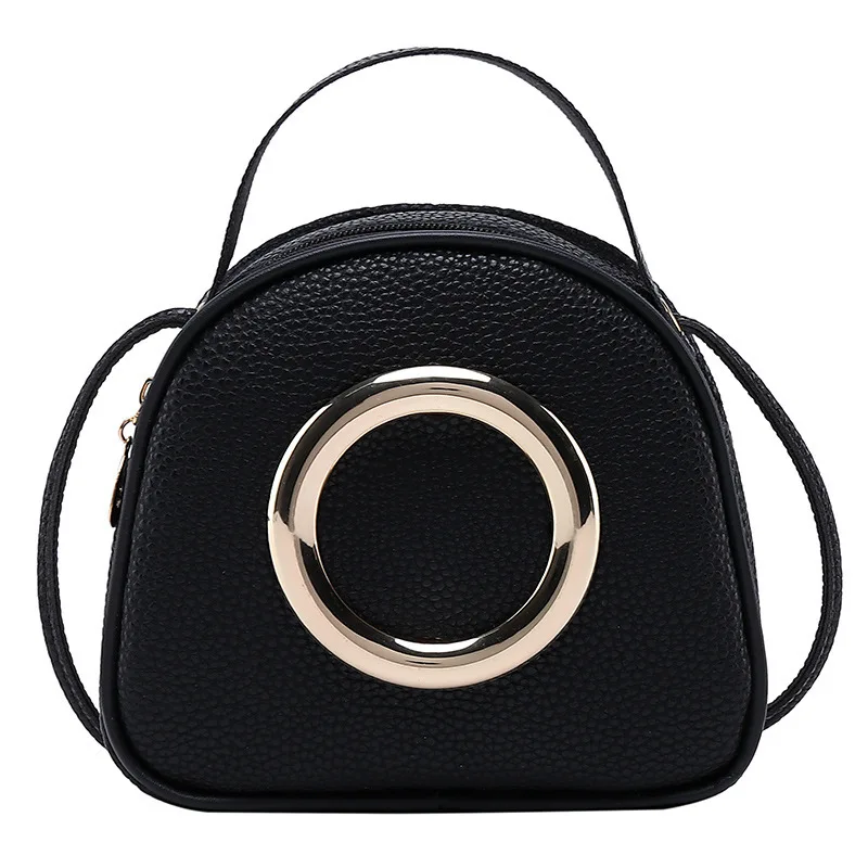 New Handle Bag Women Retro Handbag PU Leather Shoulder Totes Underarm Top Handle Bag Female Small Subaxillary Bags Clutch