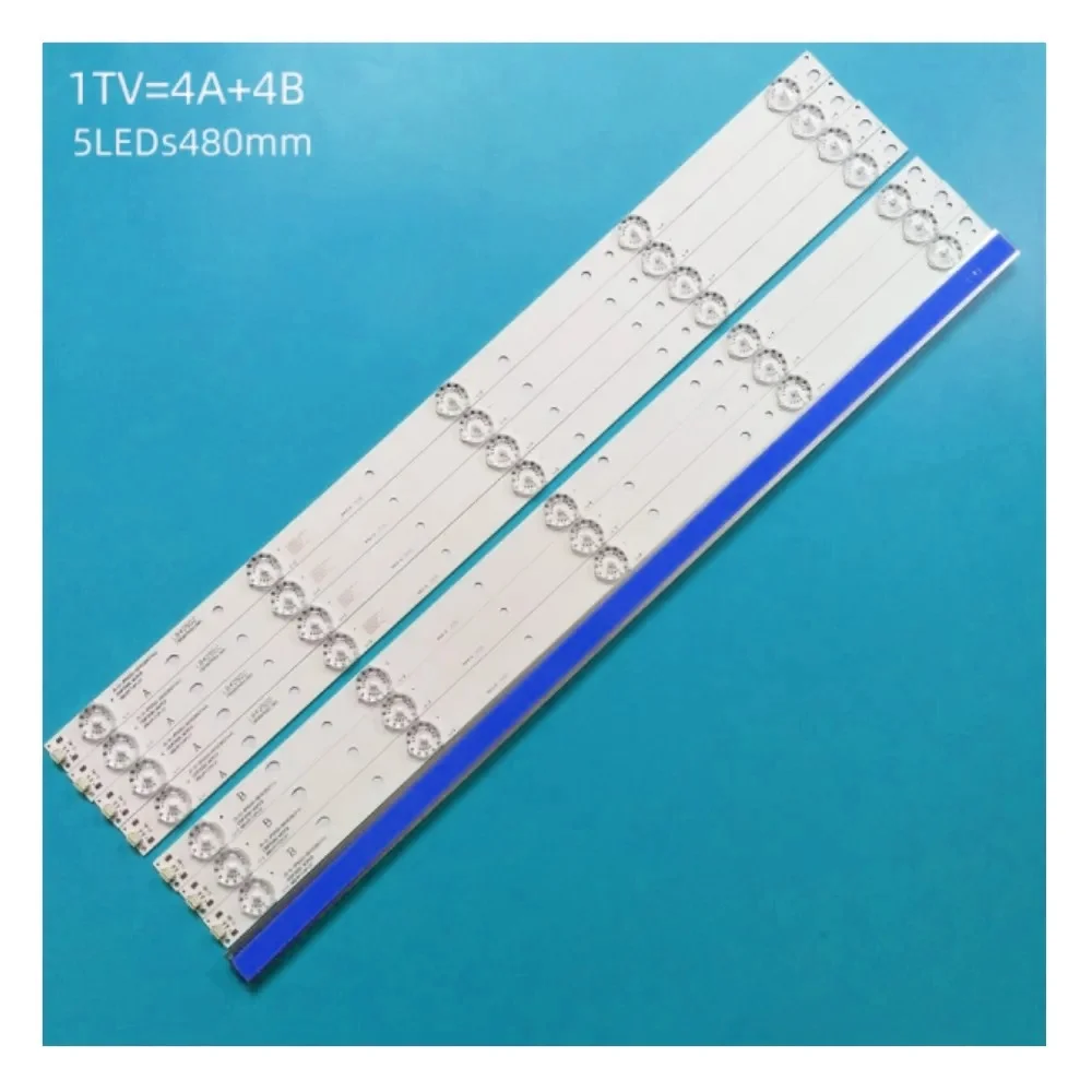 

5LED LED backlight strip for AKAI 50inch AKTV500 MS-L0967-L V2 V3 V4 R72-50D04-017-13 21MQ300D