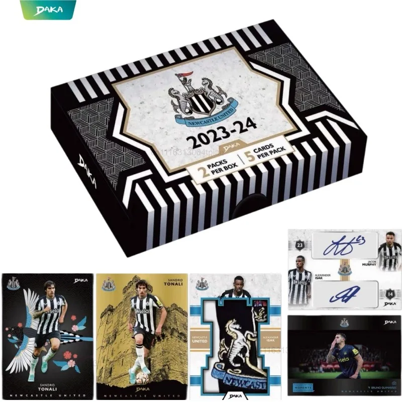 daka-genuino-newcastle-united-fc-tarjeta-coleccionable-de-futbol-temporada-2023-24-alexander-isak-guimaraes-con-firma-regalo