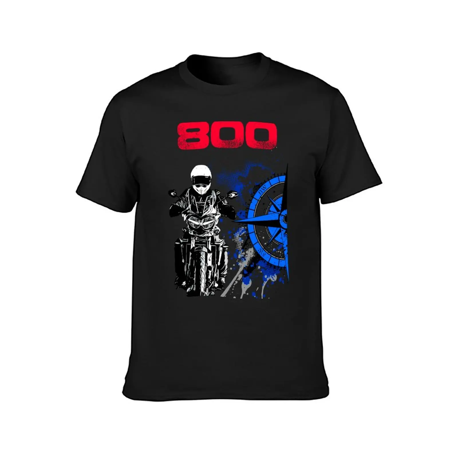 Tiger 800 Windrose Rider Adventure Big Trail T-Shirt aesthetic clothes shirts graphic tees T-shirts for men cotton