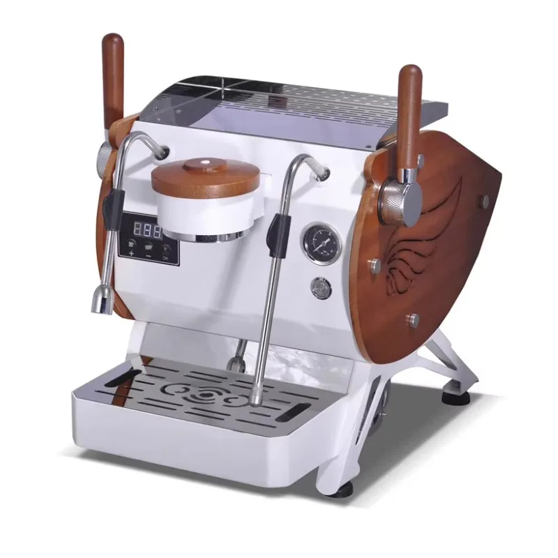 

Dual Boiler Rotary Pump Semi-Automatic Coffee Maker Commercial Professional Manual Appliances Espresso Coffee Machine