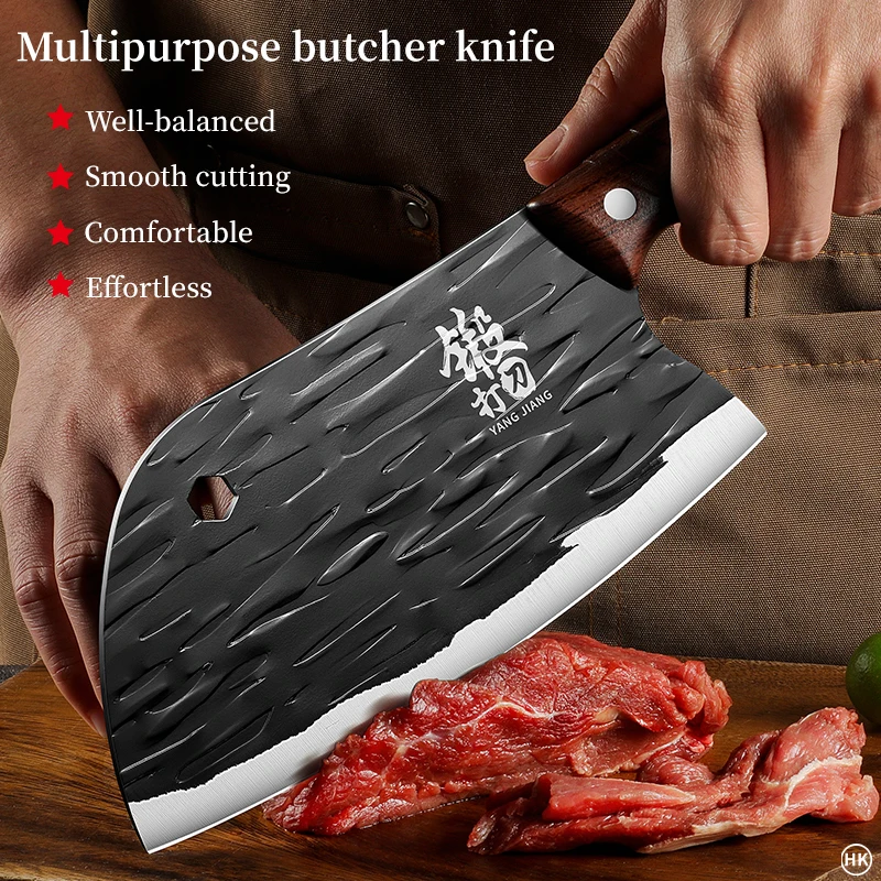 High-end kitchen knife, home cook special seiko stainless steel forging knife, for cutting vegetables, meat slicer tools