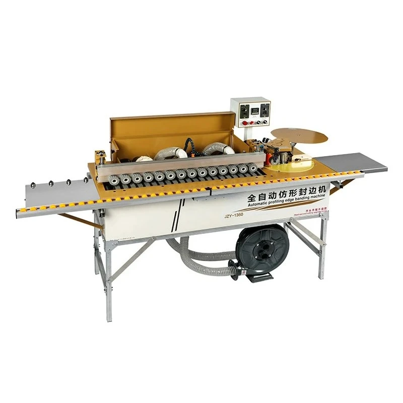 

HC-1360 woodworking edge banding machine profiling arc trimming automatic edge banding machine Woodworking edge banding