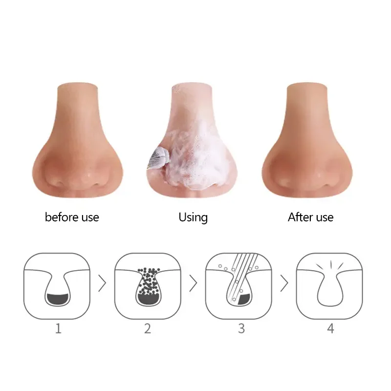 Set professionale di spazzole per la pulizia delle ciglia - Kit di spazzole per shampoo per ciglia per strumenti di trucco di bellezza