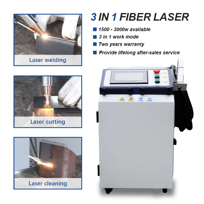 Latest La ser-beam Handheld Duel Wire Welding 1500w/2000w/3000w Electric For  Aluminum And Stainless Metal Portable