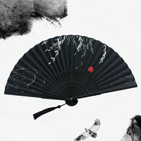 Folding Hand Fan, Retro Style Folding Fan, Birthday Gift, For Dance Performance, Decoration Props 4