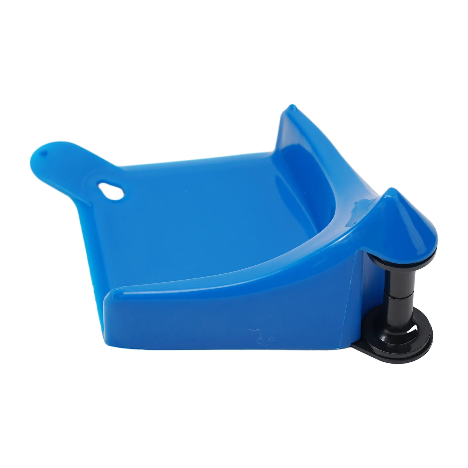 Car Wash Hose Positioning Tool With Tire Locking Feature And Low-Friction Roller To Maintain Cord And Hose Flow