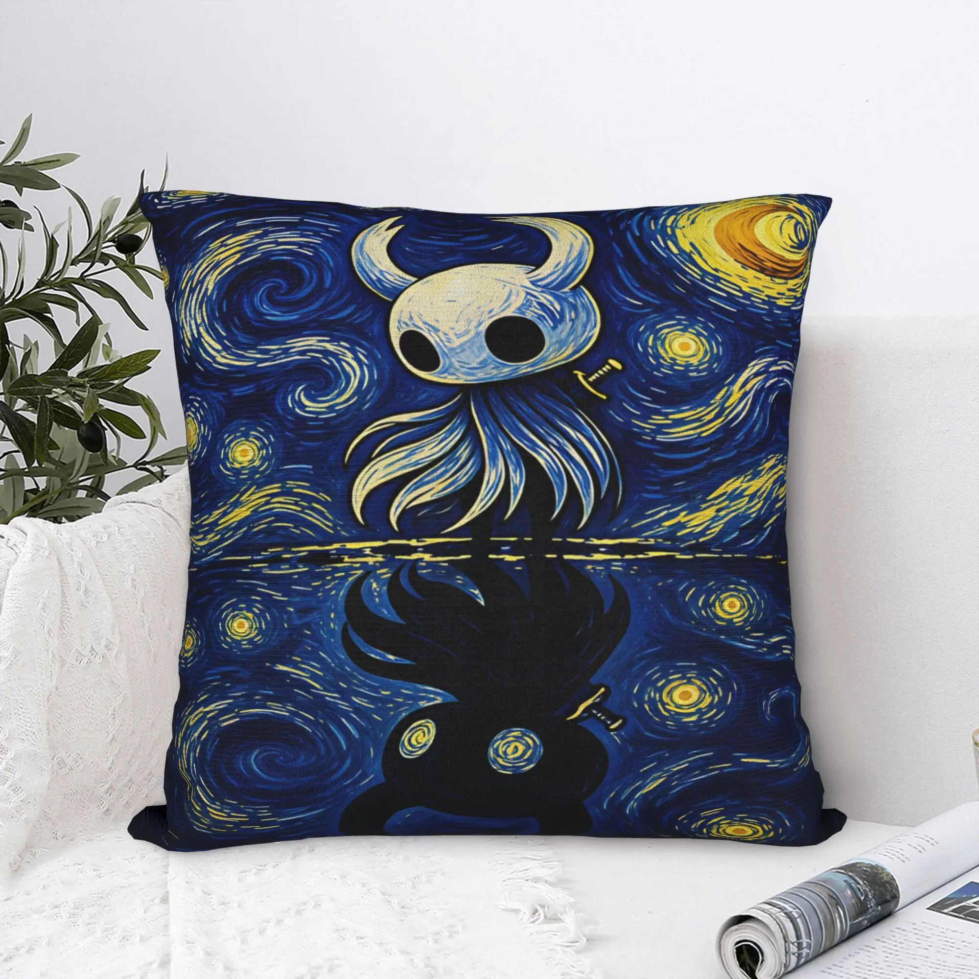 Pillow Cover Hornet Hollow Knight Silksong   Cute Funny Pillow Case For Office Car Home Decor Pillowcases
