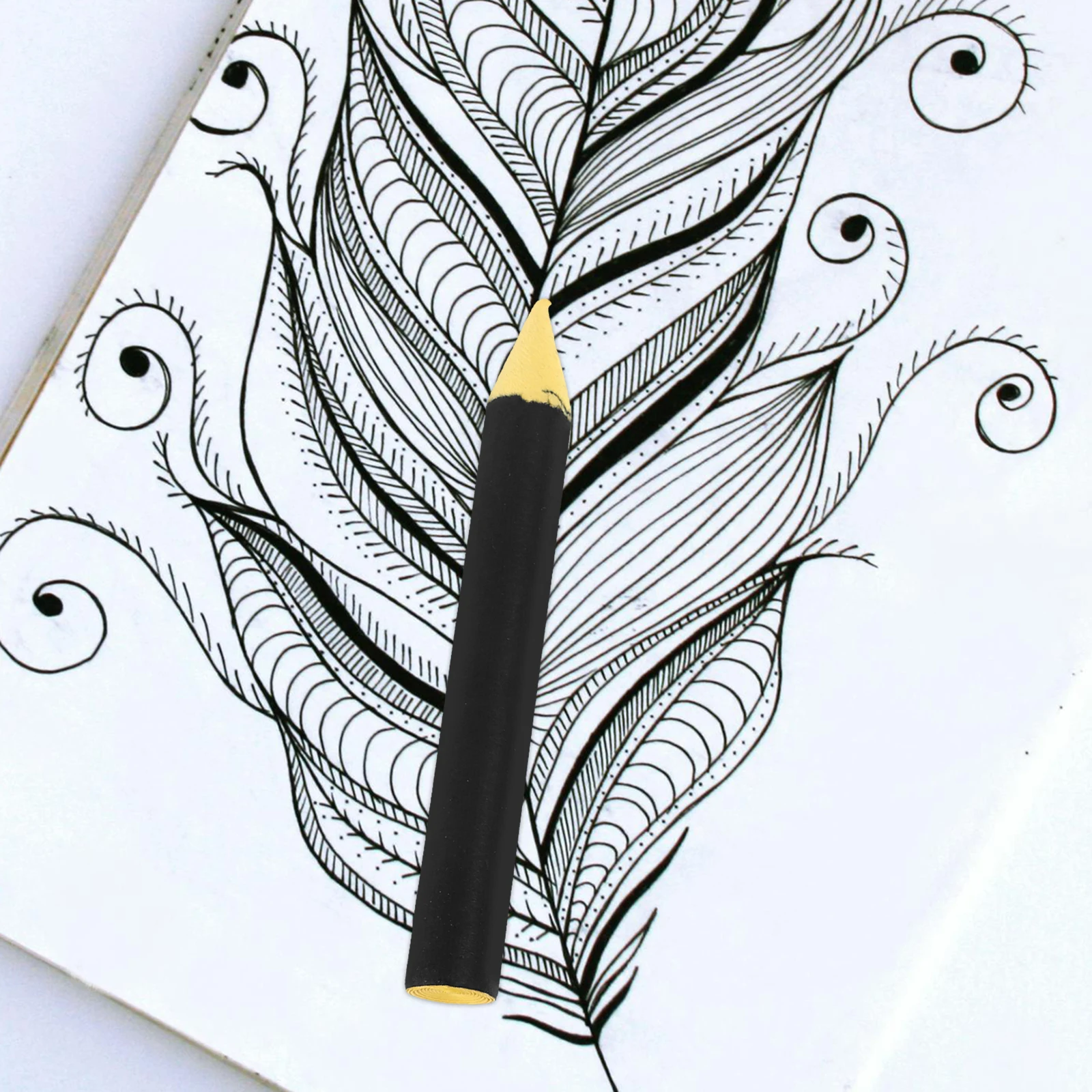 

6Pcs Sketch Drawing Tool Set Paper Blenders Art Erasers for Smudging Highlight Shadows Easy Carry Portable Gift