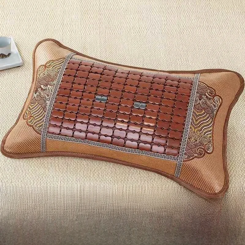 

Охлаждающая подушка для взрослых с гречневой лузгой и бамбуковым волокном, летняя, для одного человека, для домашнего использования