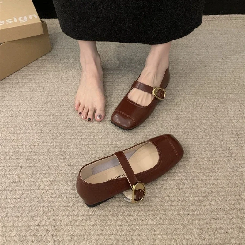 Daireler Bale Dans Kadın makosen ayakkabılar Sığ Yumuşak Rahat Süet Sandalet Yeni 2024 Bahar Moda Elbise Rahat Yürüyüş Mujer Zapatos