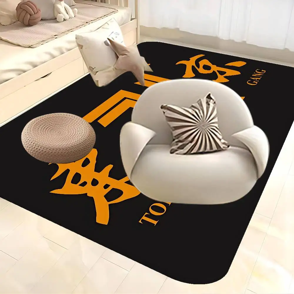 Anime T-Tokyo R-Revengers Entrance Door Mat Nordic Style Bedroom Living Room Doormat Home Balcony Anti-Slip Modern Home Decor