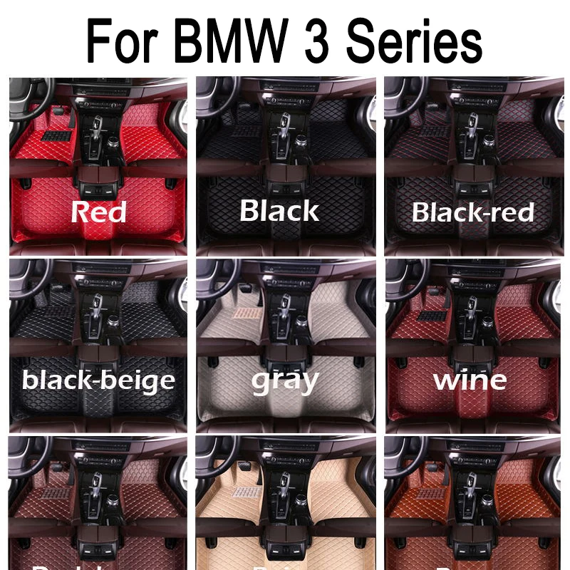 

Автомобильные коврики на заказ для BMW 3 серии E90 2006 2007 2008 2009 2010 2011 2012, ковры, подушечки для ног, аксессуары