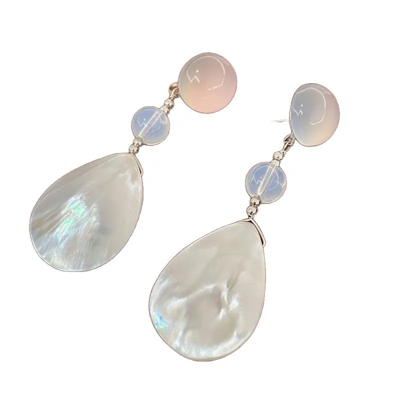 Simple Pendant Ear Hooks Retro Handmade Chinese Classic Earrings Chinese Ancient Style Elegant