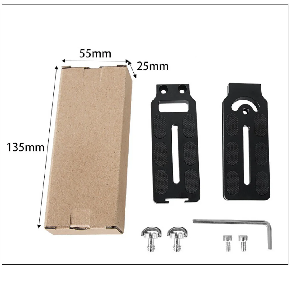 SLR Camera Quick Release Plate Tripod Head Hot Shoe Vertical Shooting for KAFI Ca mFi L Plate