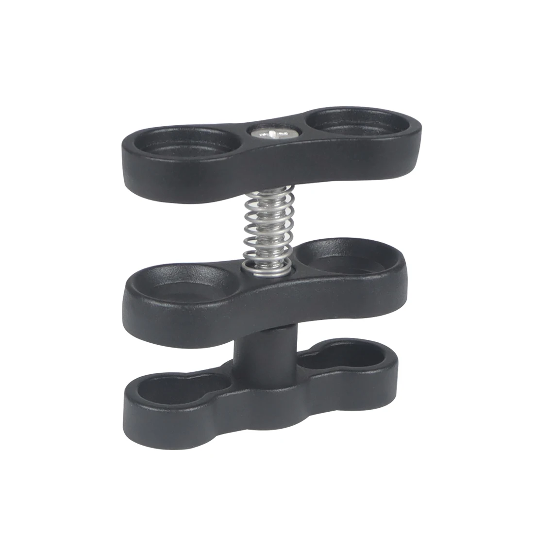 Metall Schmetterling Klemme Unterwasser Tauchen für GoPro 1-zoll Kugelkopf 2 Löcher Clip Halterung Licht Arm Fix Stativ Halterung Adapter – Detail 2