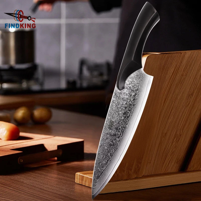 New!Cheetah Series Kitchen Chef Knifes 8 Inch 67 Layers Damascus Japanese Knife Ebnoy Big Handle VG-10 Steel 2022 best Knives