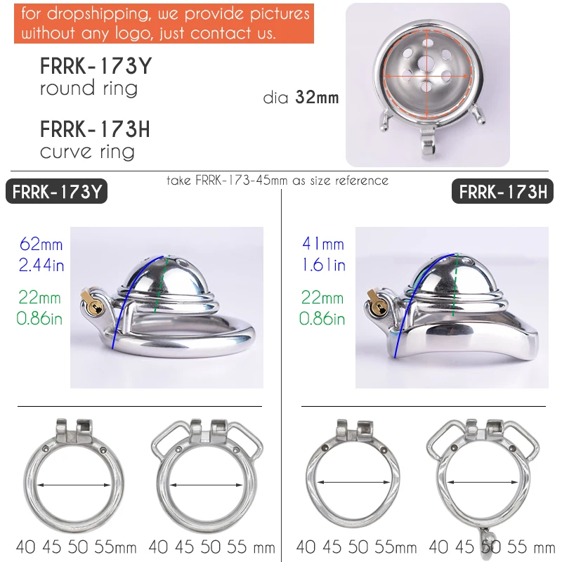 FRRK Hemisphere Chastity Cage Belt Femboy for Couple Stainless Steel Bondage Adults Toys Men Sex Tool Hot PU Harness 본디지