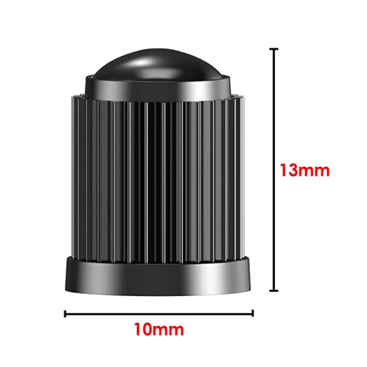 Yitong Tire Valve Caps Set Universal Alloy Valve Stem Covers Anti Dust Car Accessories For Wheels Trucks SUV Motorcycles