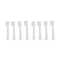 8Pcs Replacement Toothbrush Heads For Xiaomi SOOCAS V1X3/X3U X1/X3/X5 Electric Tooth Brush Heads White