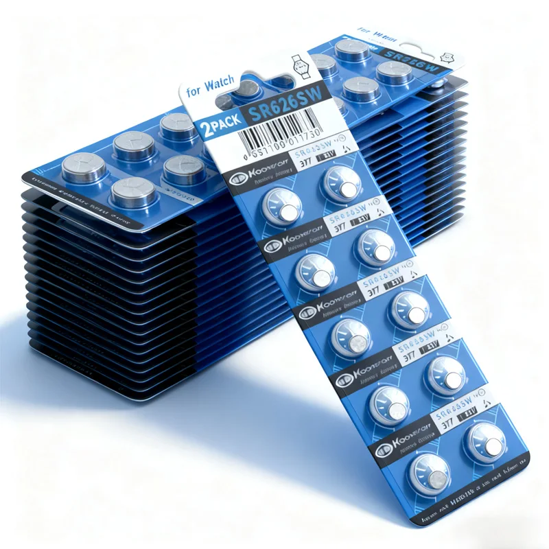 

Wholesale 1.55V AG4 Button Batteries 377 SR626 SR626SW Cell Coin Alkaline Battery 177 376 626A LR66 LR626 For Watch Toys Clock