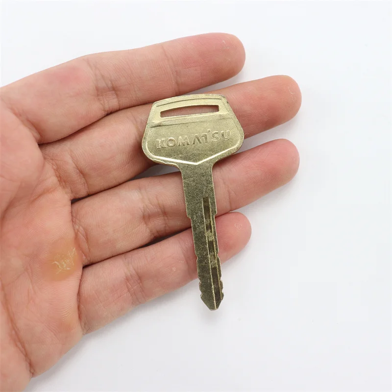 For Komatsu Excavator Key Original Original 60/100-7 Start Ignition New And Old Excavator Parts Universal Lock Key