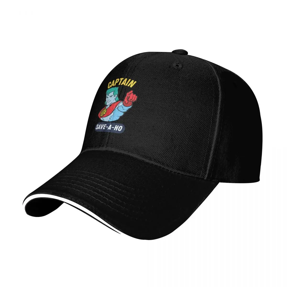 Captain save a ho classic t shirt Captain save-a-ho Tee Baseball Cap Men Women Casual Summer Sport Sun Cap